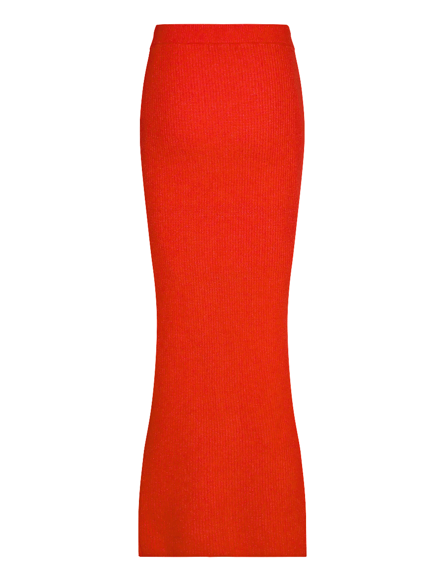 Dante6 - Dante6-Suzy knitted long skirt - jupes en maille - fiery red - 1