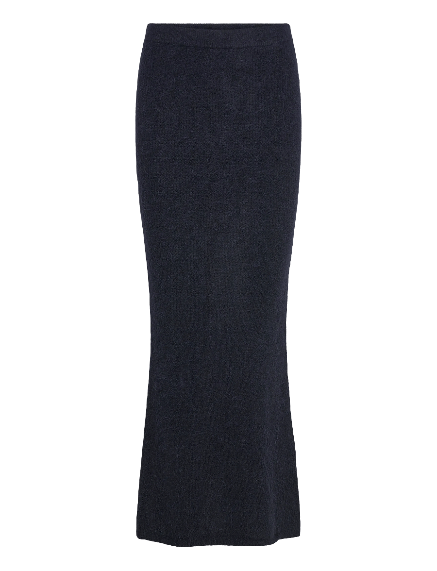 Dante6 - Dante6-Suzy knitted long skirt - strickröcke - nocturnal blue - 1
