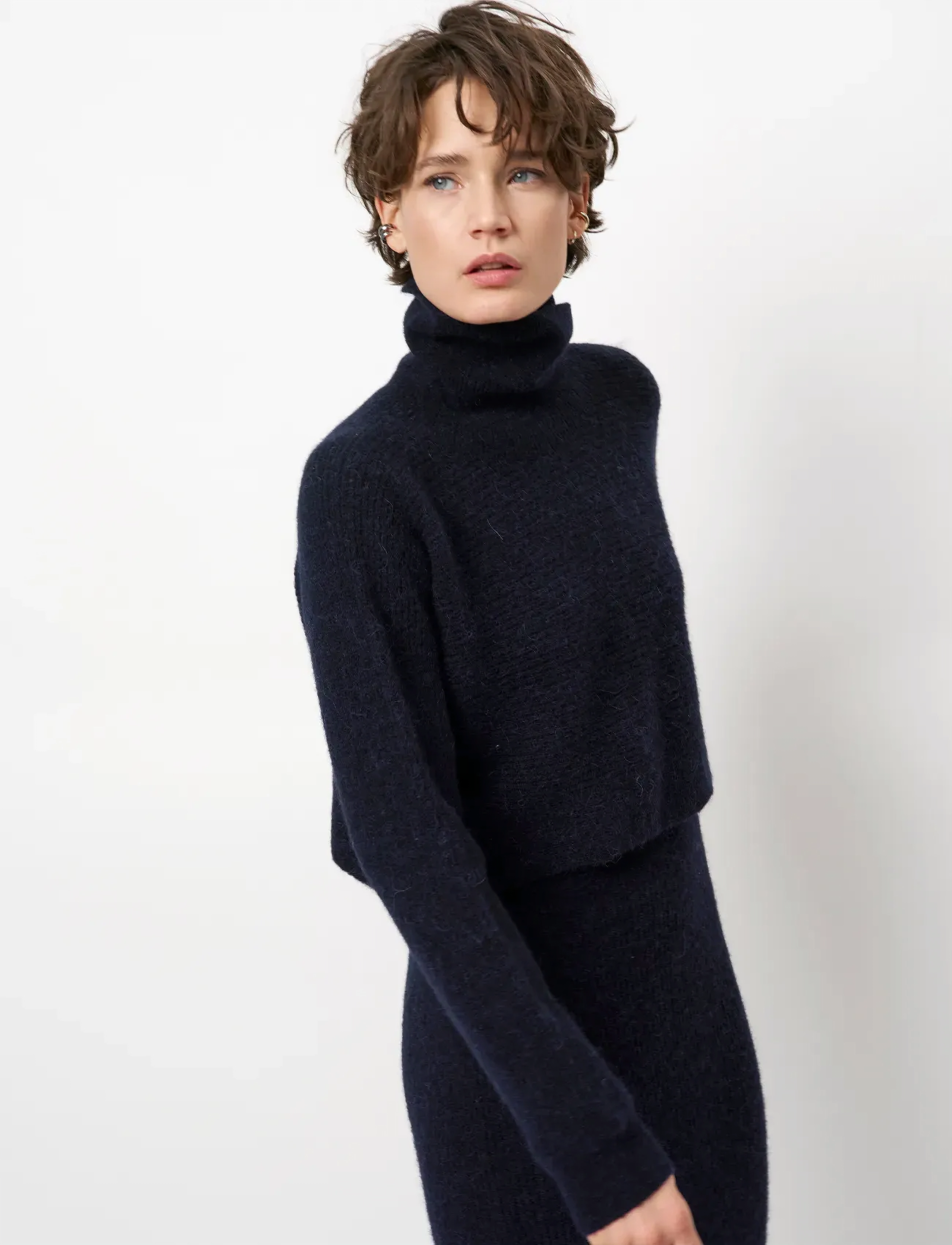 Dante6 - Dante6-Suzy knitted long skirt - strickröcke - nocturnal blue - 3