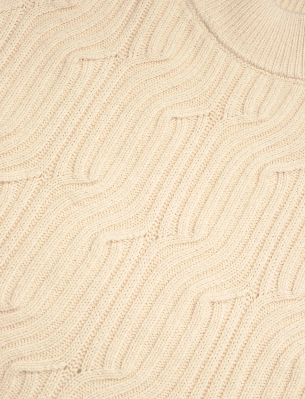 Dante6 - Dante6-Meloe  sleeveless chain sweater - strikveste - oatmeal cream - 5