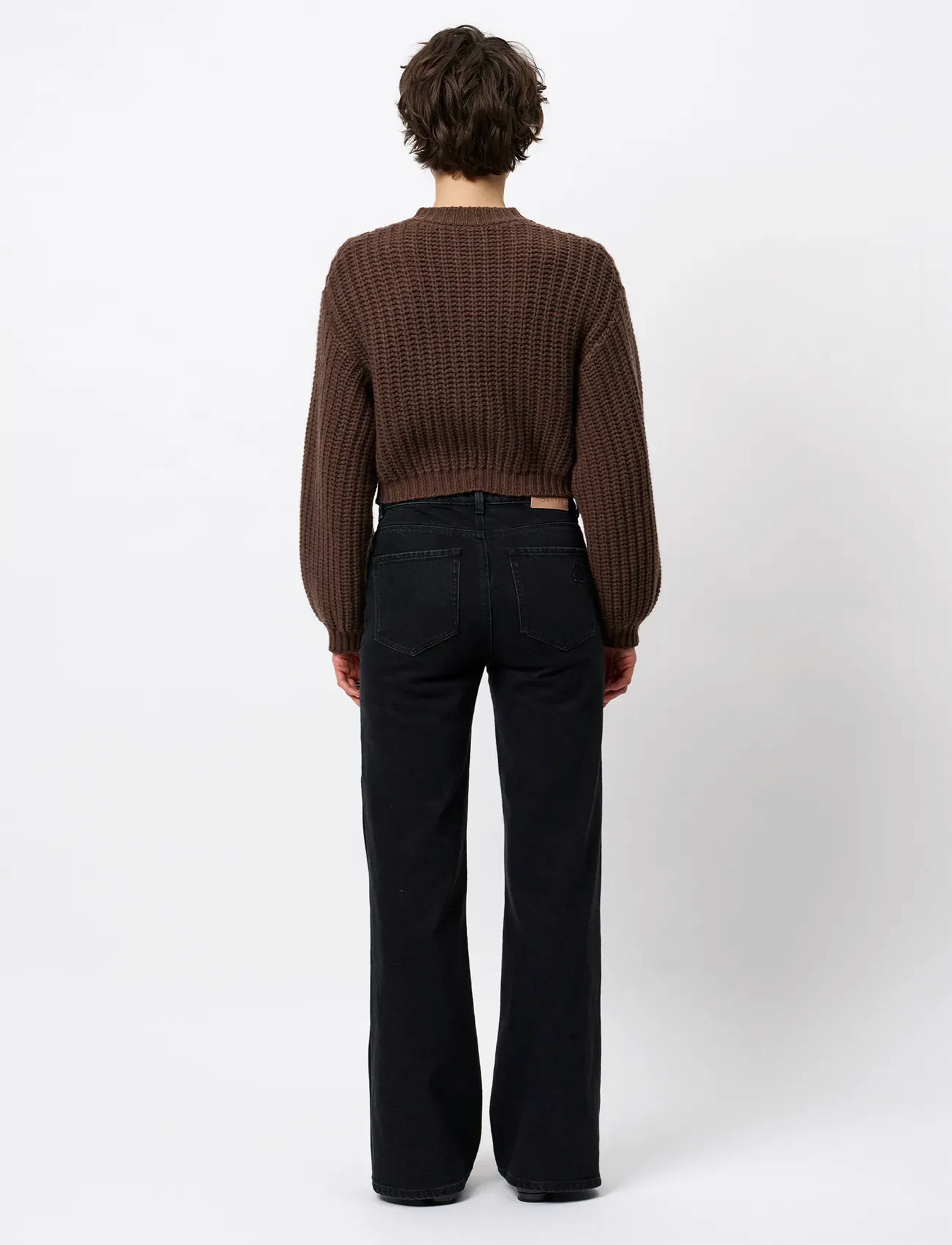 Dante6 - Dante6-Zinnia chunky wool cardigan - cardigans - granola brown - 4