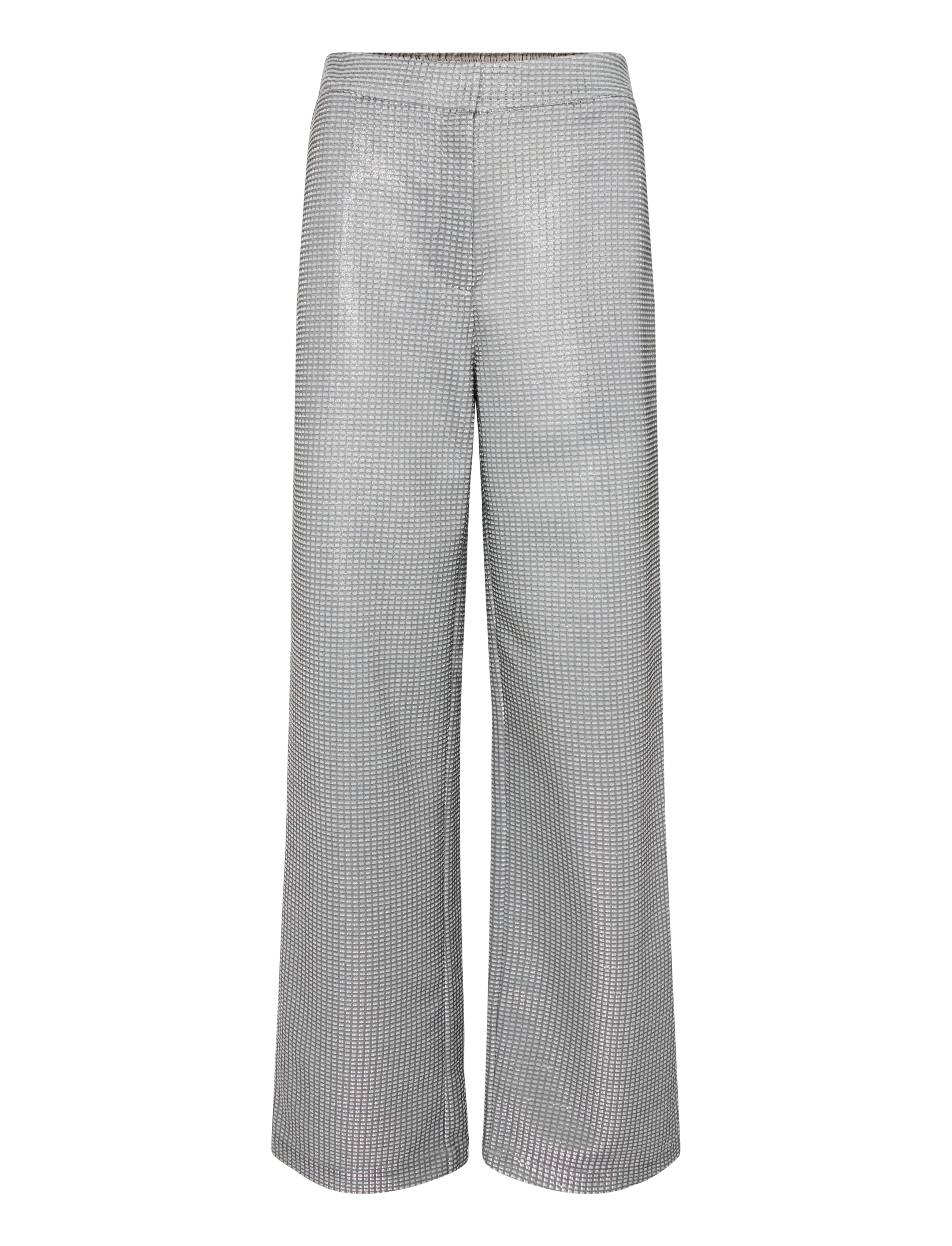 Dante6 Dante6-Aremi metallic straight leg pants - Trousers - SILVER / silver