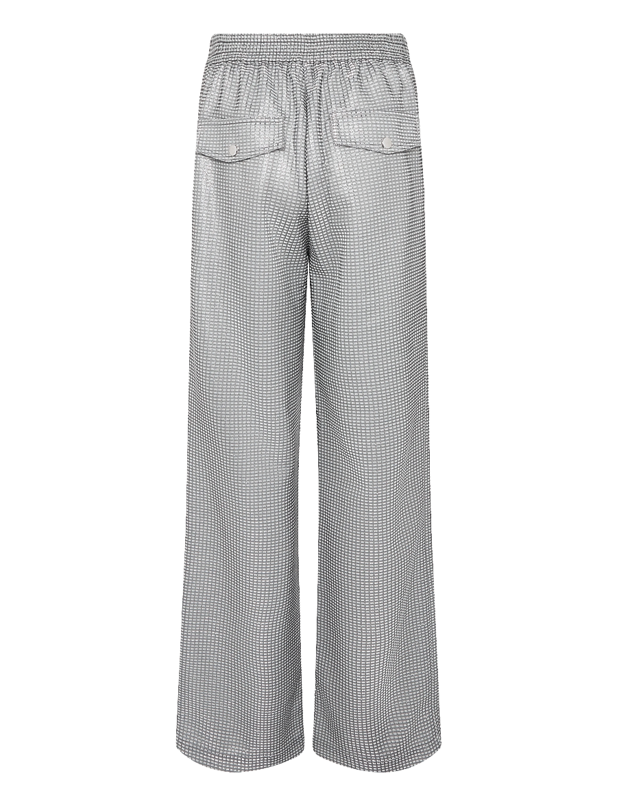 Dante6 - Dante6-Aremi metallic straight leg pants - bukser med lige ben - silver - 1