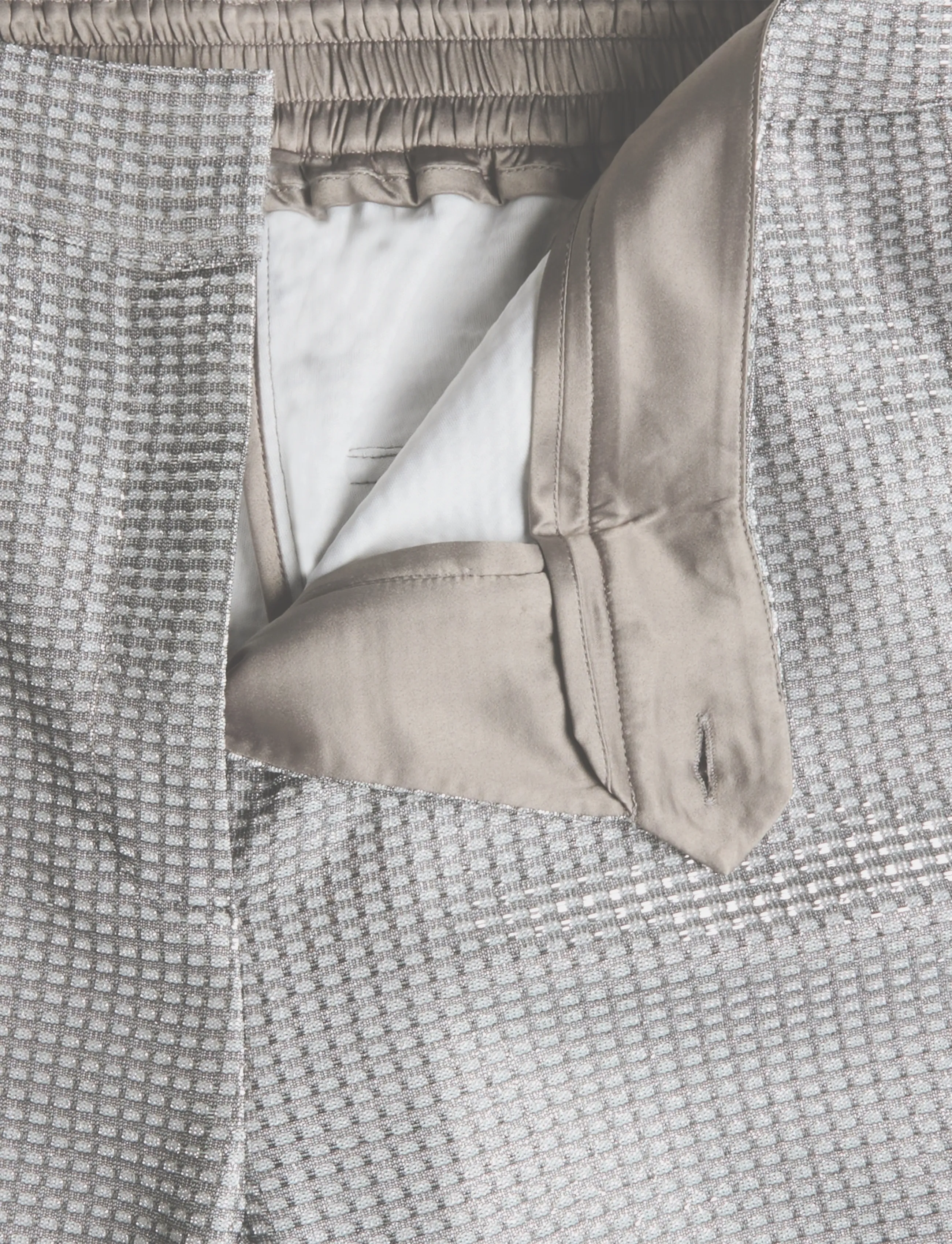 Dante6 - Dante6-Aremi metallic straight leg pants - straight leg trousers - silver - 3