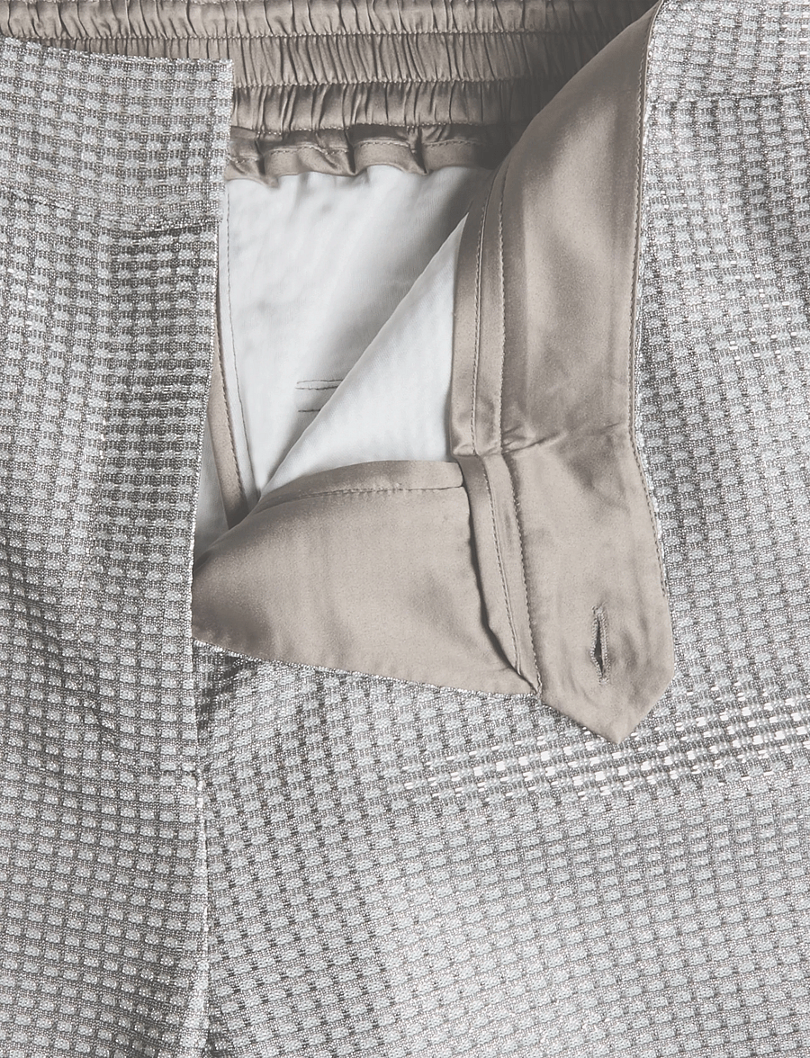Dante6 - Dante6-Aremi metallic straight leg pants - bukser med lige ben - silver - 3