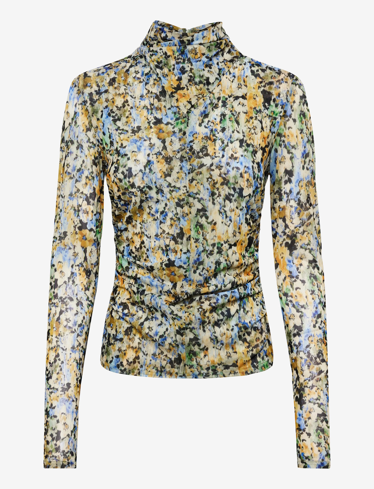 Dante6 - Dante6-Ferni printed mesh top - langærmede toppe - multicolour - 1