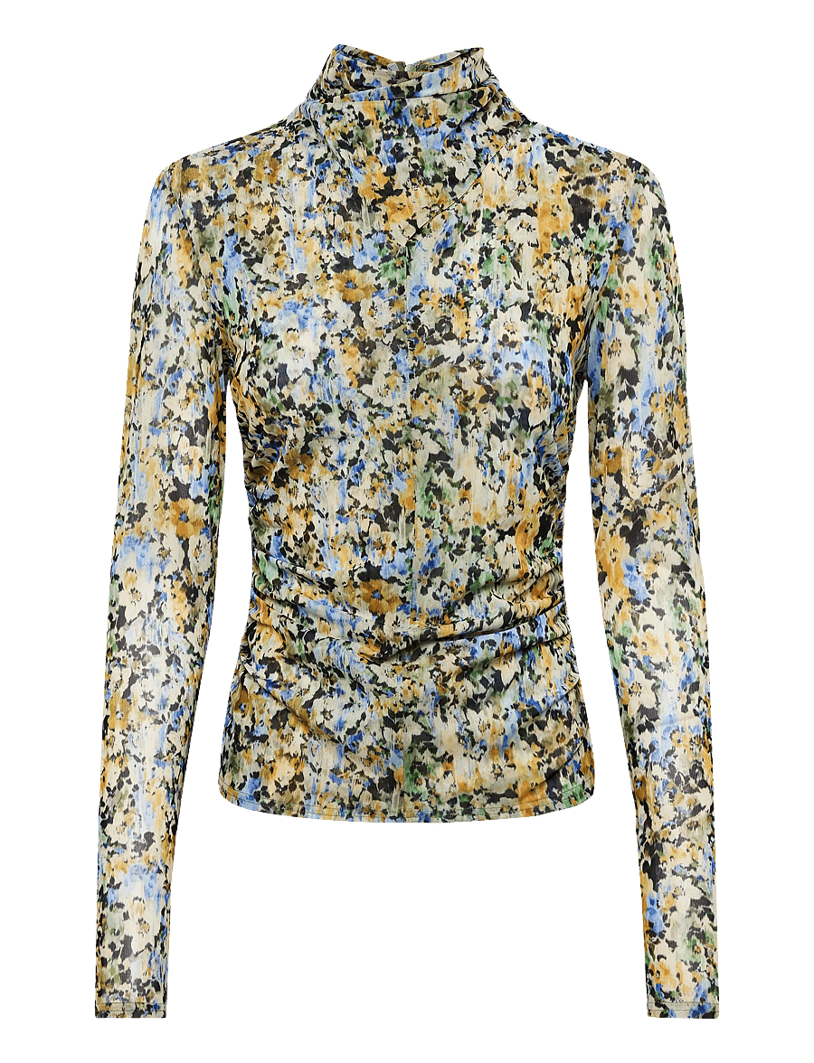 Dante6 - Dante6-Ferni printed mesh top - pikkade varrukatega alussärgid - multicolour - 1