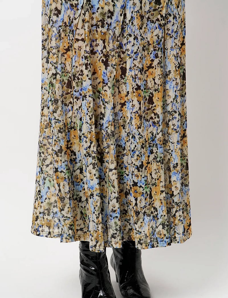 Dante6 - Dante6-Solis printed mesh maxi skirt - maxi röcke - multicolour - 3