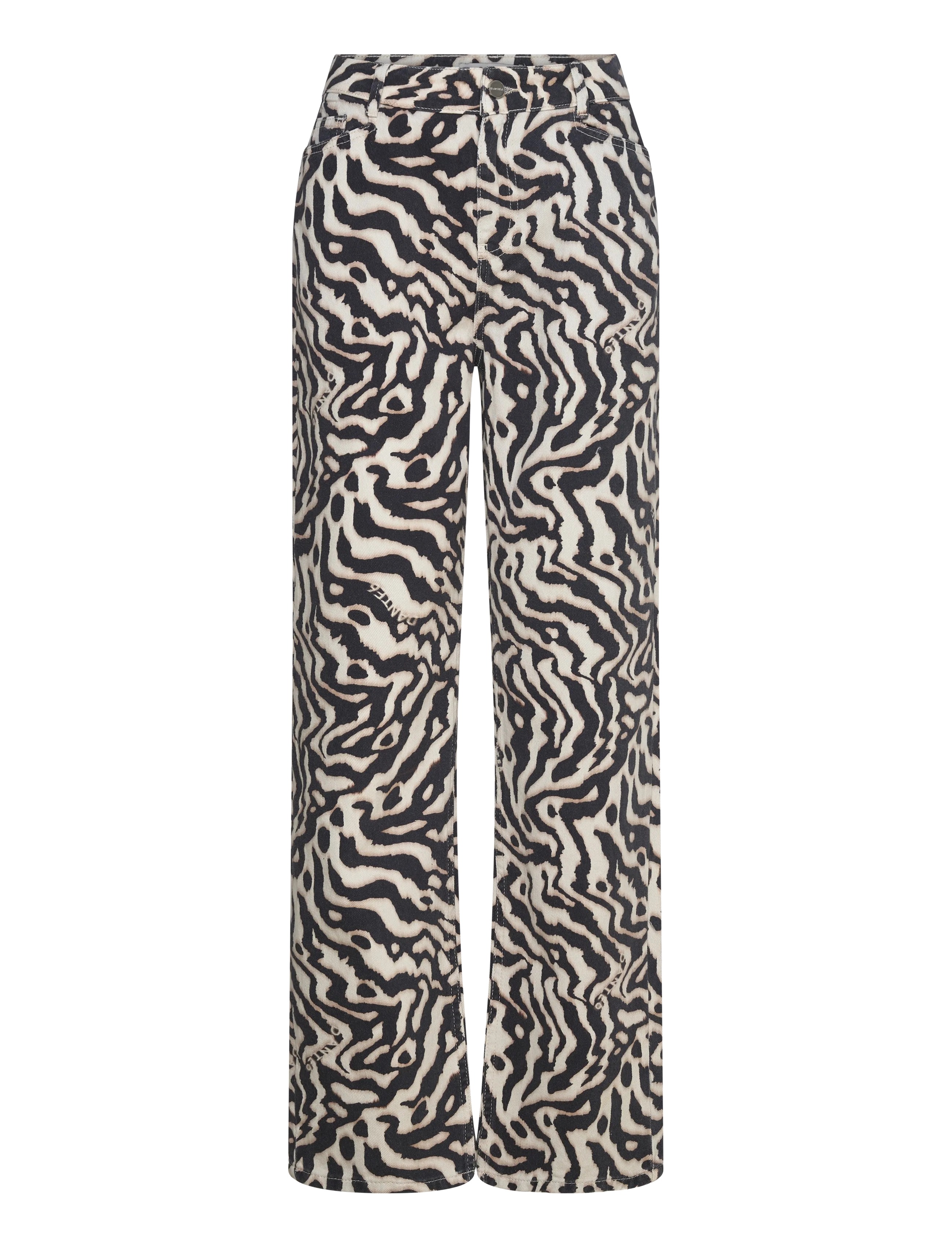 DANTE6 Dante6-Spotted Animalistic Jeans Schwarz - 38 - Damen