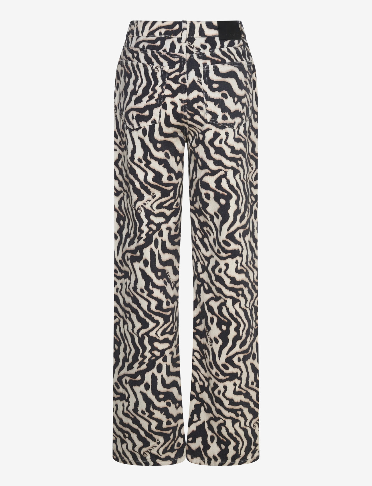 Dante6 - Dante6-Spotted animalistic jeans - raka jeans - black/cream - 1