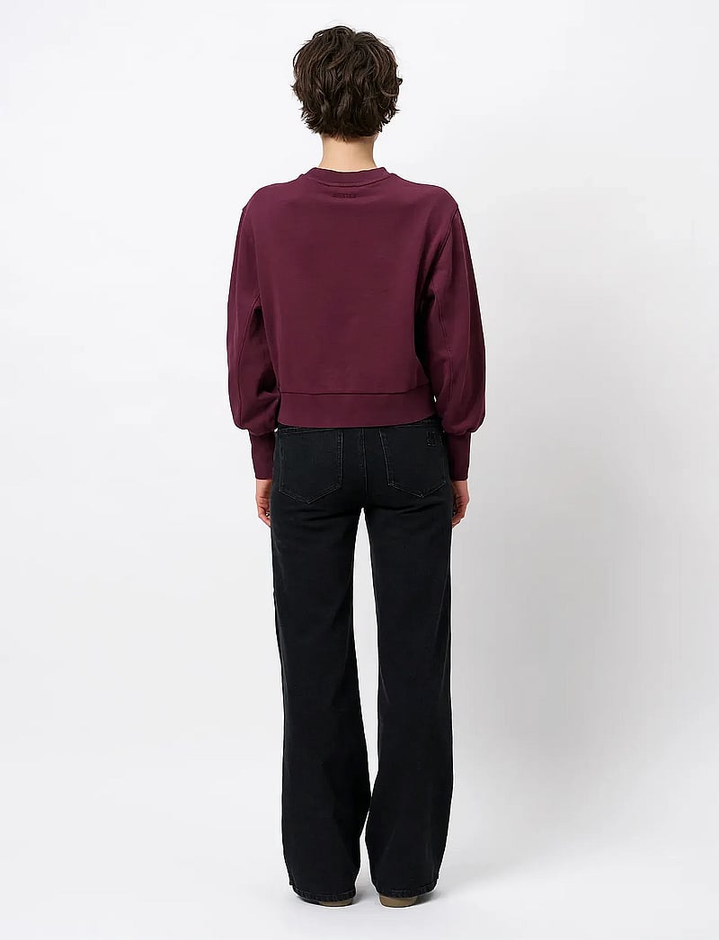 Dante6 - Dante6-Belvina button up wide leg jeans - vida jeans - washed black - 4