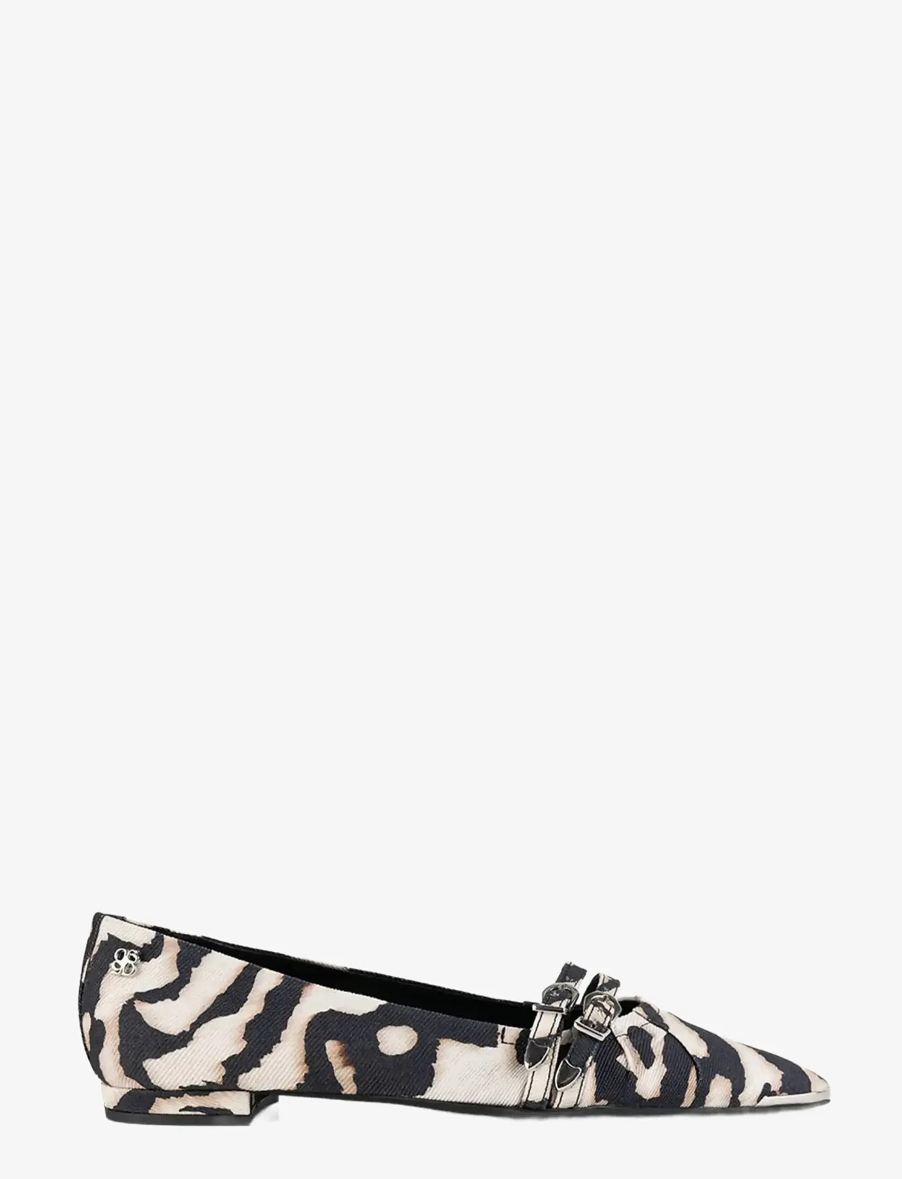 Dante6 - Dante6-Abbey animalistic point toe flats - besondere anlässe - black/cream - 0