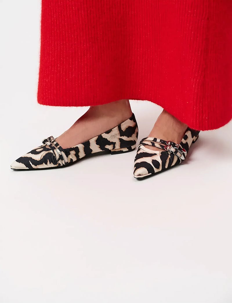 Dante6 - Dante6-Abbey animalistic point toe flats - besondere anlässe - black/cream - 1