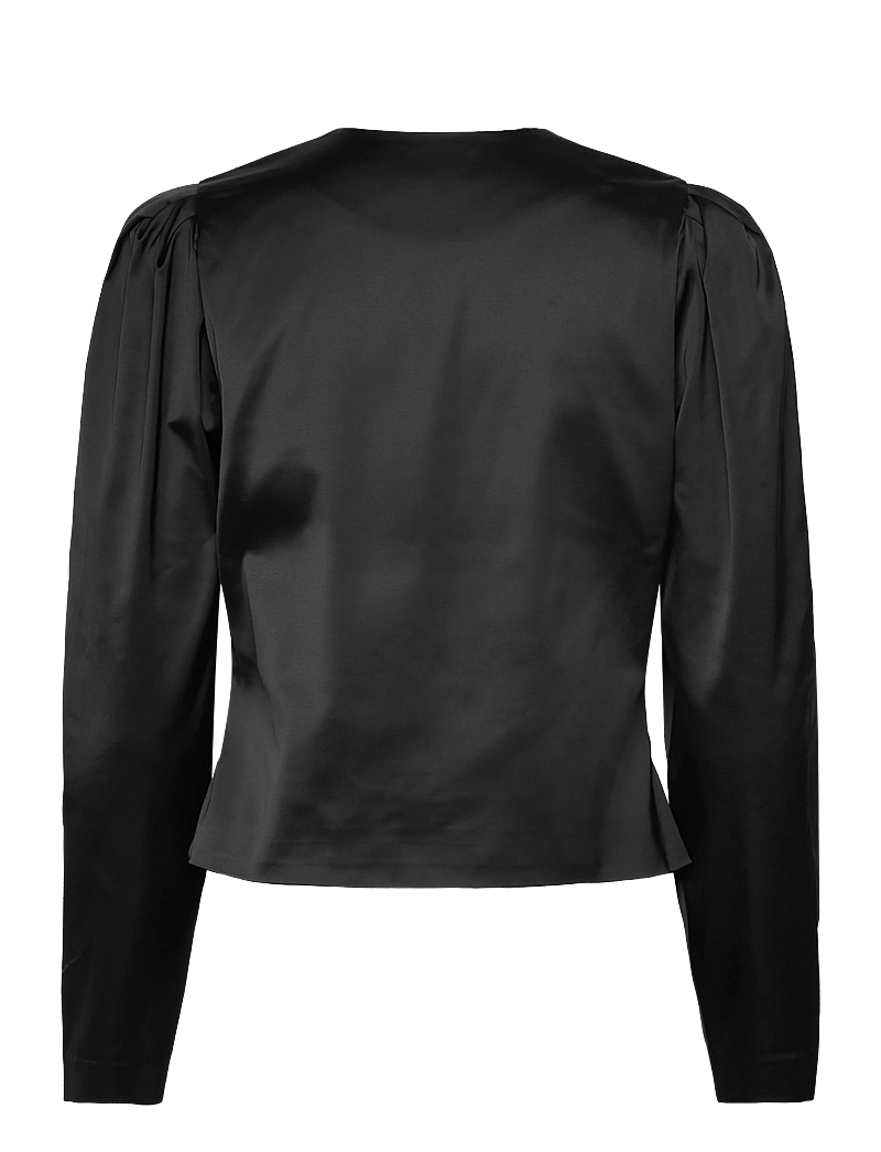 Dante6 - Dante6-Soralla bow detail top - långärmade blusar - raven - 1
