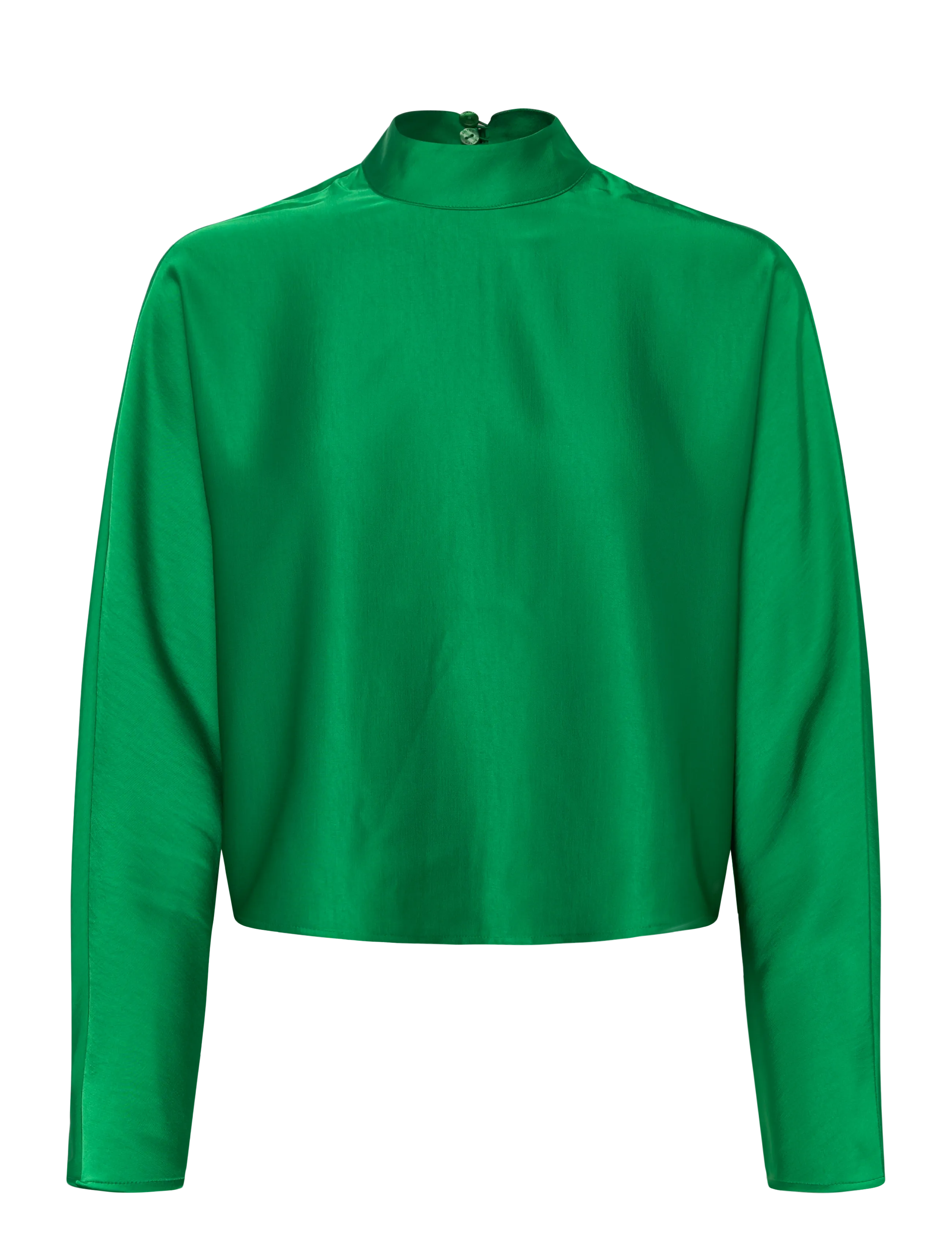 Dante6 Dante6-Lorelle satin bow top - Bluser - ULTRA GREEN / green