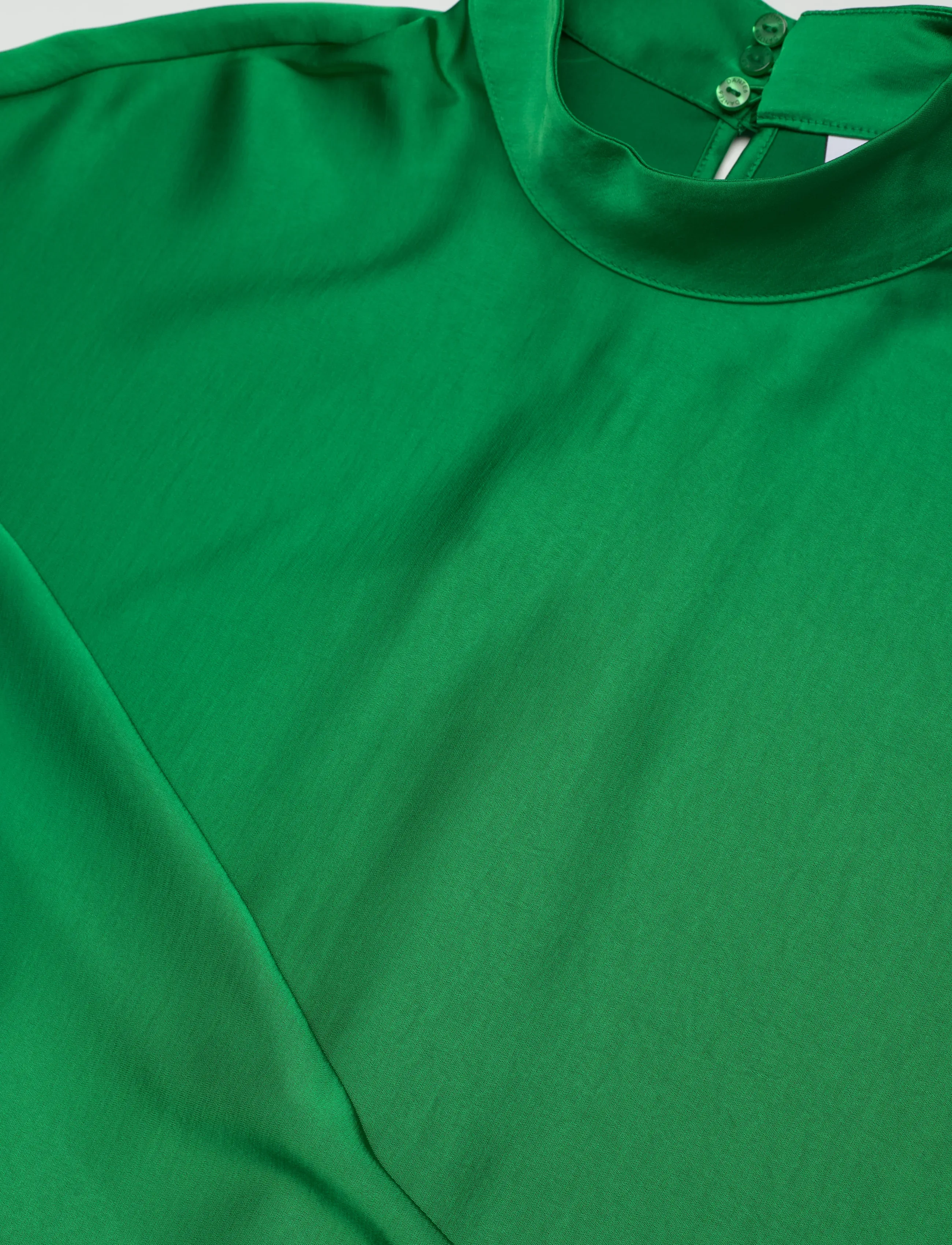 Dante6 - Dante6-Lorelle satin bow top - pikkade varrukatega pluusid - ultra green - 2