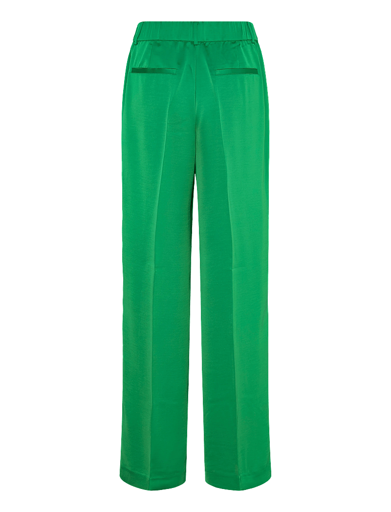 Dante6 - Dante6-Jules satin smart pants - laia säärega püksid - ultra green - 1