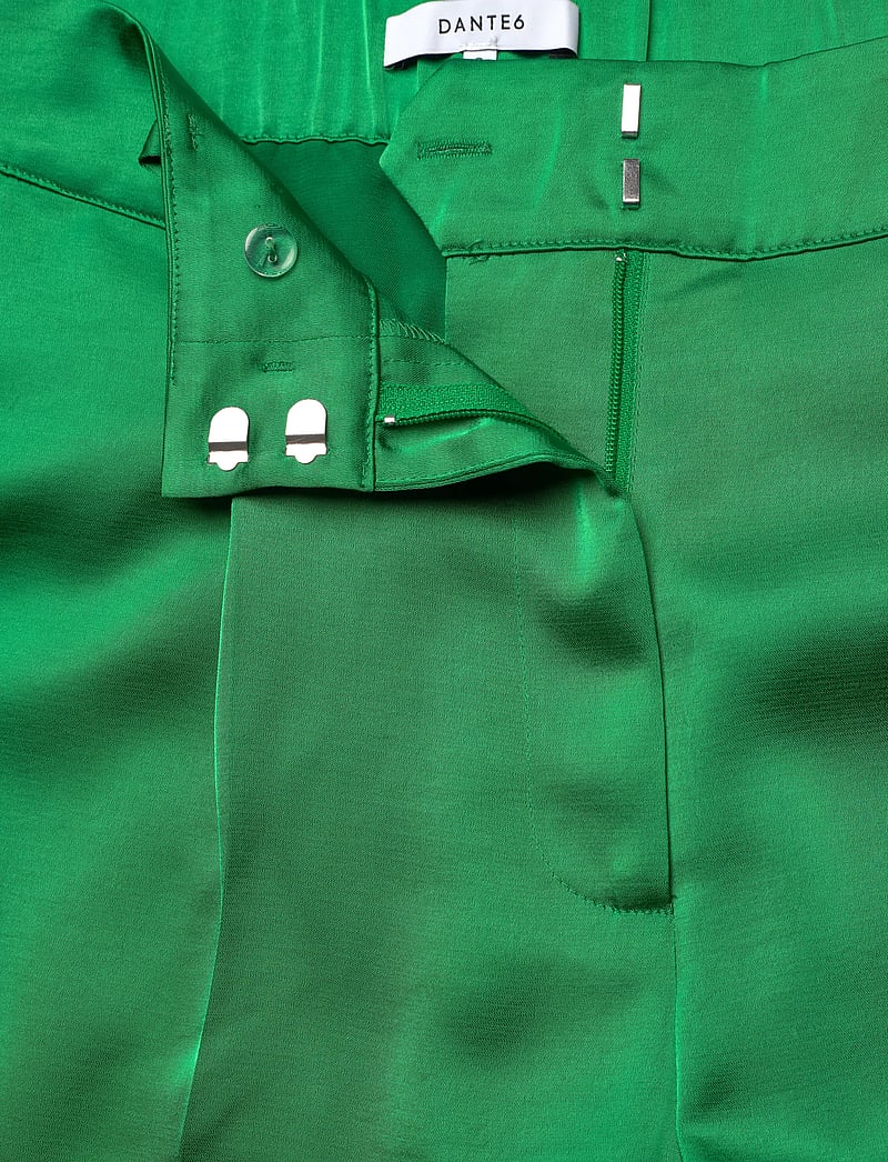 Dante6 - Dante6-Jules satin smart pants - laia säärega püksid - ultra green - 3