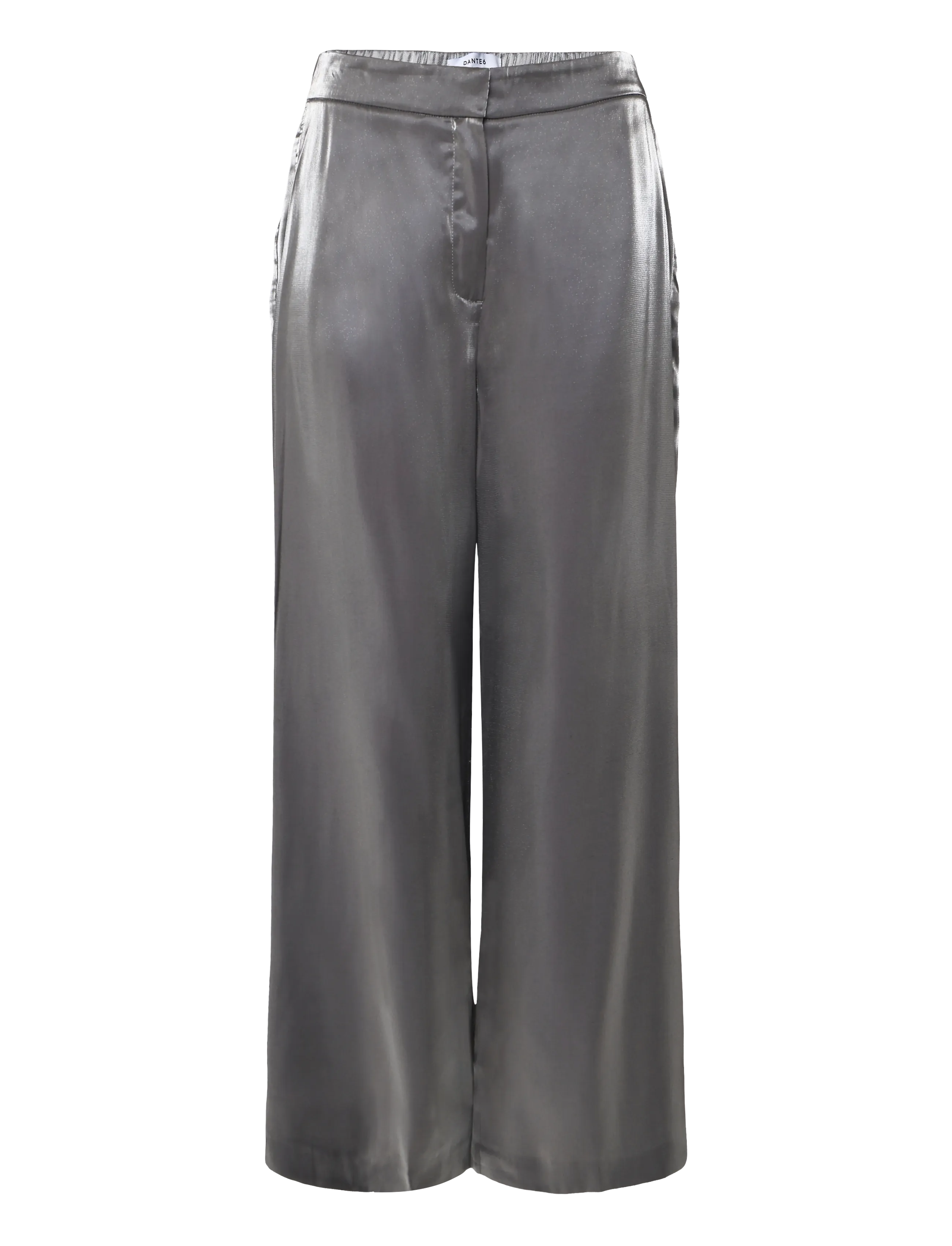 Dante6 Dante6-Purity wide leg pants - Hosen - SHADOW GREY / grey
