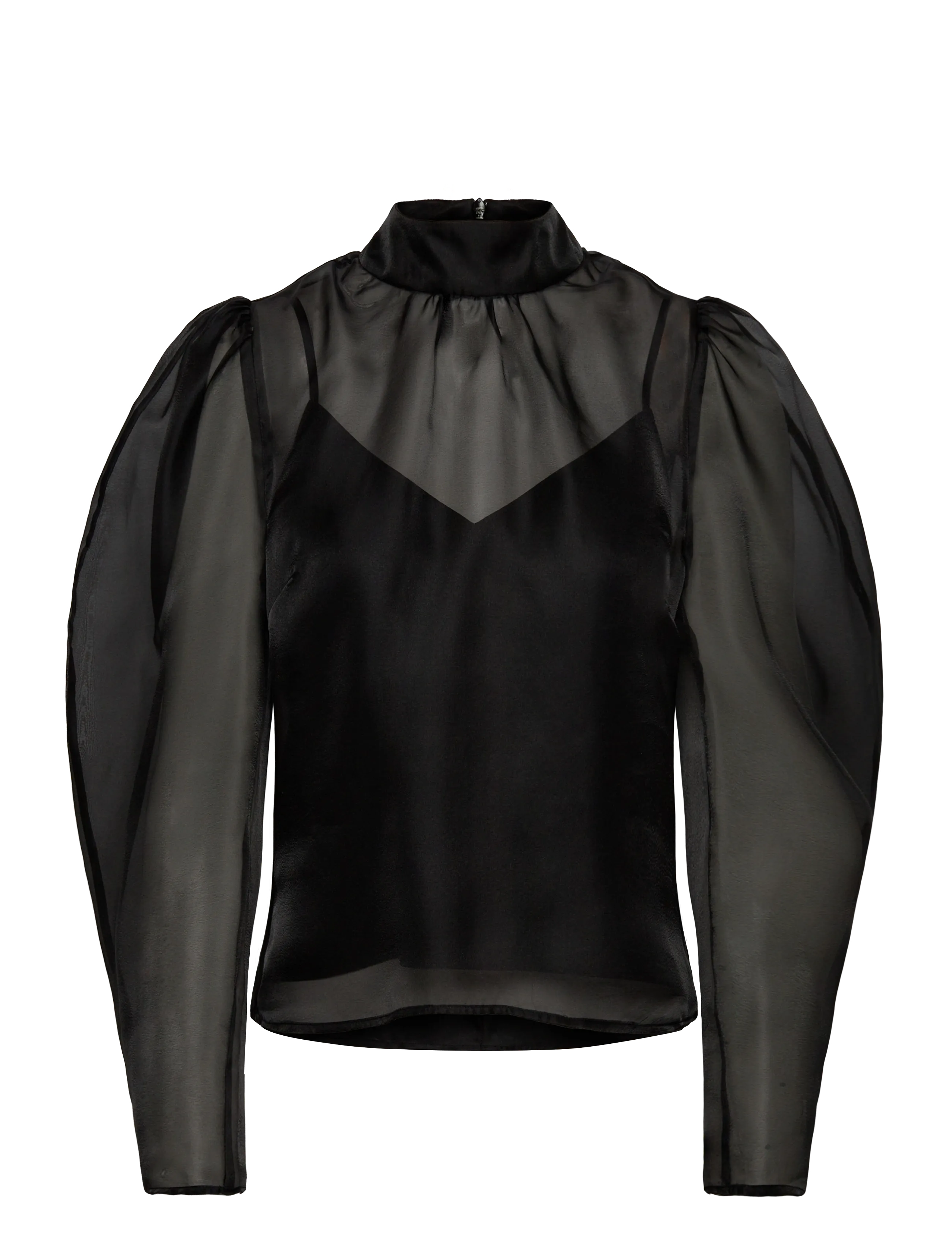 Dante6 Dante6-Ocean puffy sleeve top - Bluser - RAVEN / black