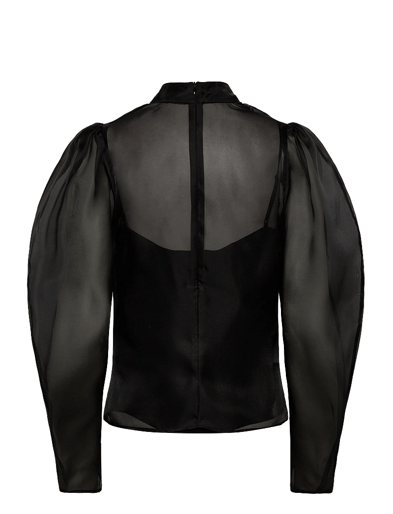 Dante6 - Dante6-Ocean puffy sleeve top - långärmade blusar - raven - 1