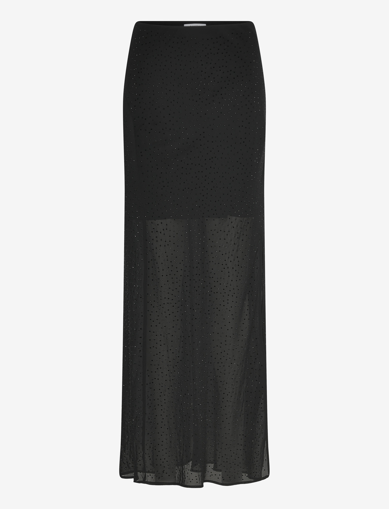 Dante6 - Dante6-Silao rhinestone  skirt - sequin skirts - raven - 0