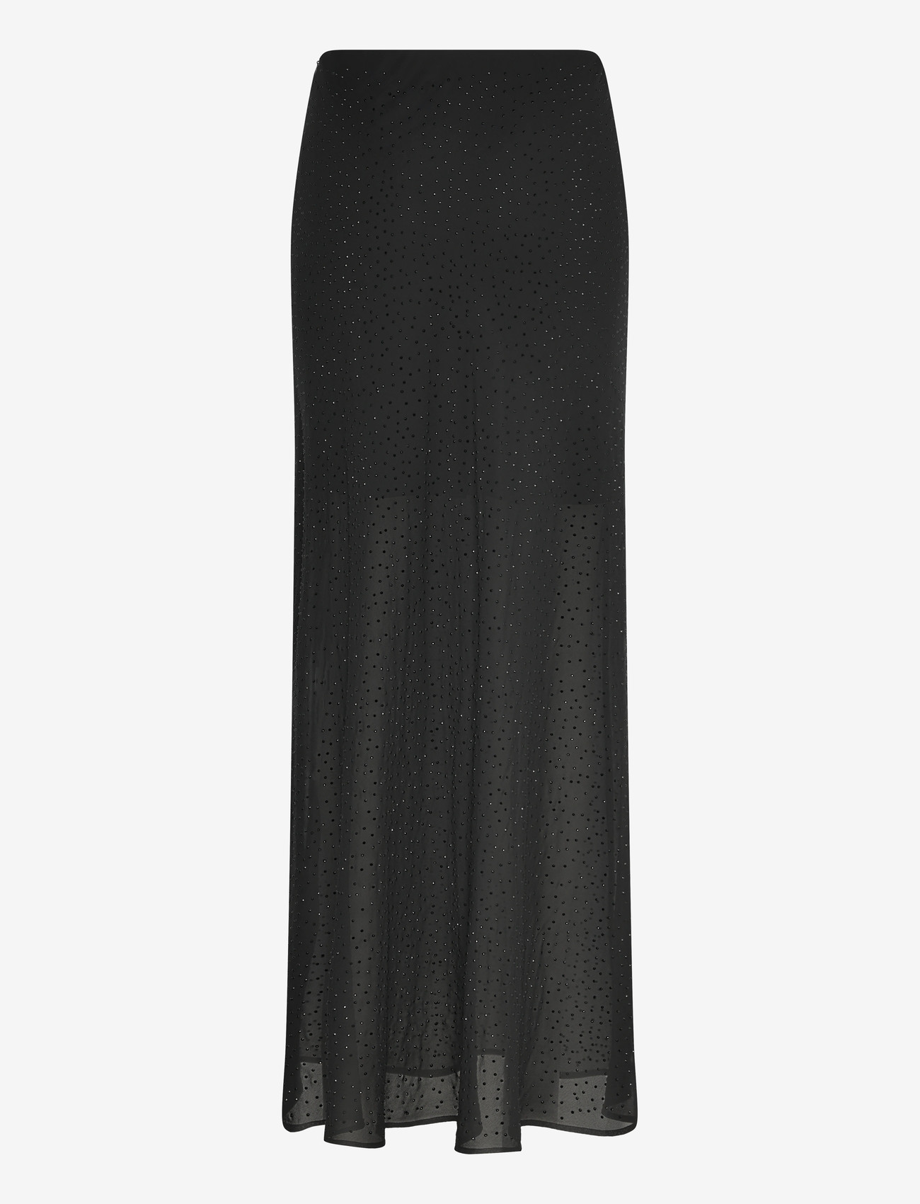 Dante6 - Dante6-Silao rhinestone  skirt - sequin skirts - raven - 1