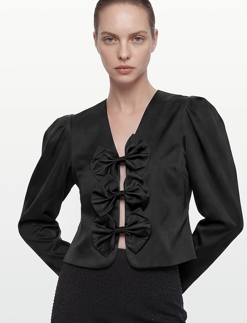 Dante6 - Dante6-Silao rhinestone skirt - pailletten-röcke - raven - 4