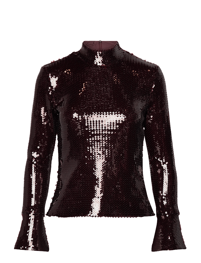Dante6 - Dante6-Paige sequins top - speciella tillfällen - dark cherry - 0