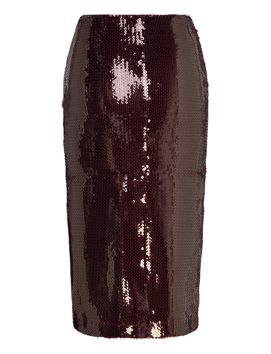 Dante6 - Dante6-Bronya sequins skirt - pailletten-röcke - dark cherry - 1