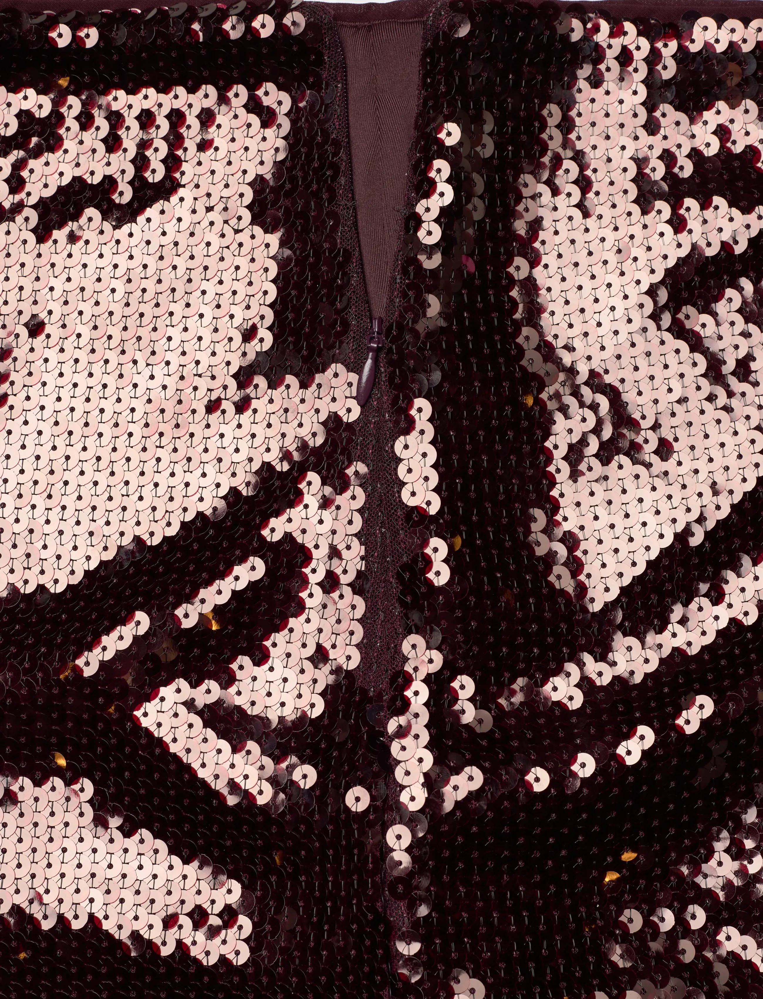 Dante6 - Dante6-Bronya sequins skirt - litter-seelik - dark cherry - 2