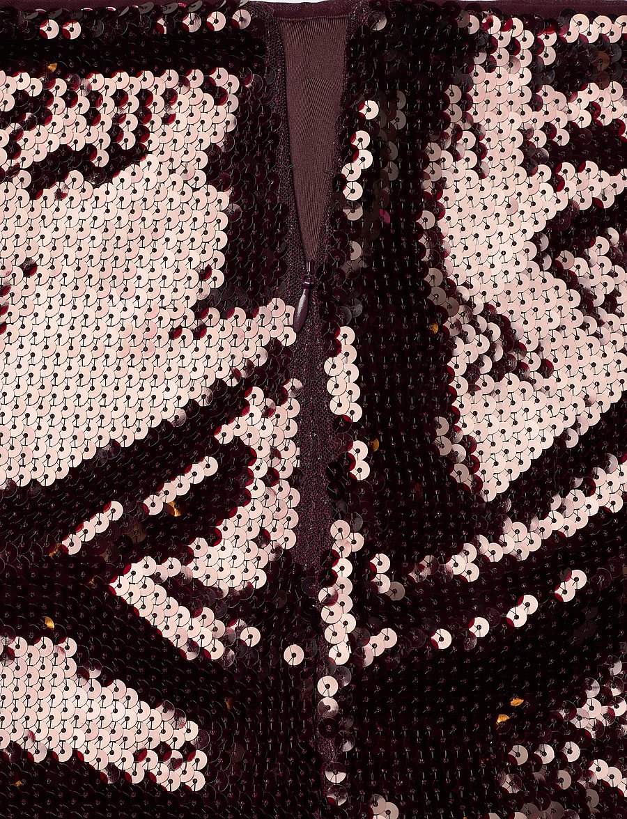 Dante6 - Dante6-Bronya sequins skirt - pailletten-röcke - dark cherry - 2