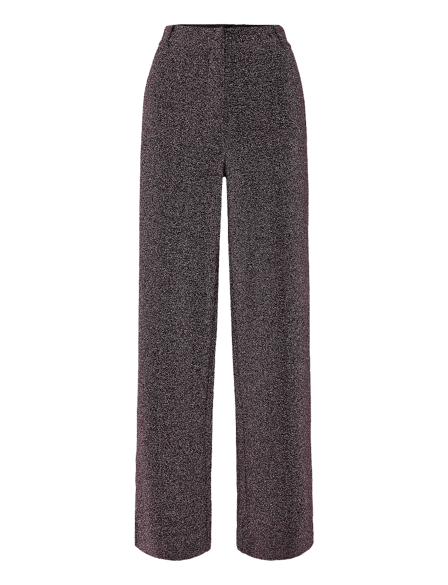 Dante6 - Dante6-Noemia lurex pants - hosen mit weitem bein - amethyst - 0