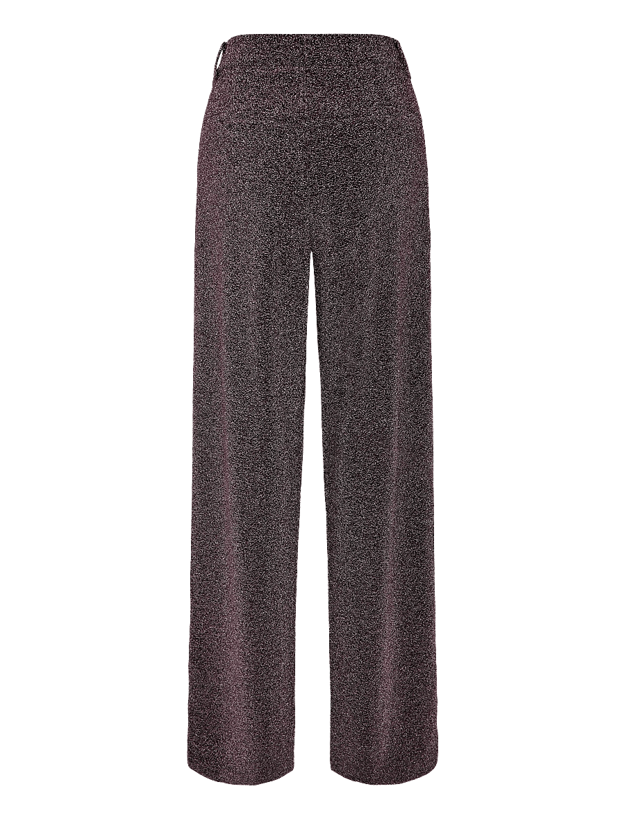 Dante6 - Dante6-Noemia lurex pants - hosen mit weitem bein - amethyst - 1