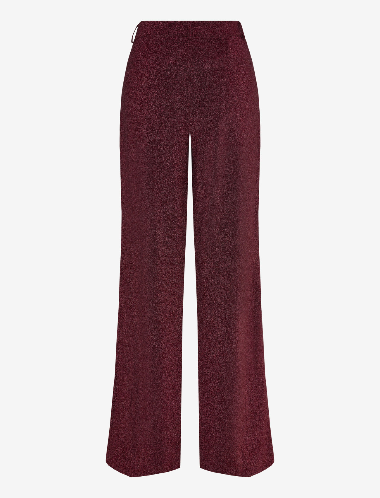 Dante6 - Dante6-Noemia lurex pants - hosen mit weitem bein - dark cherry - 1