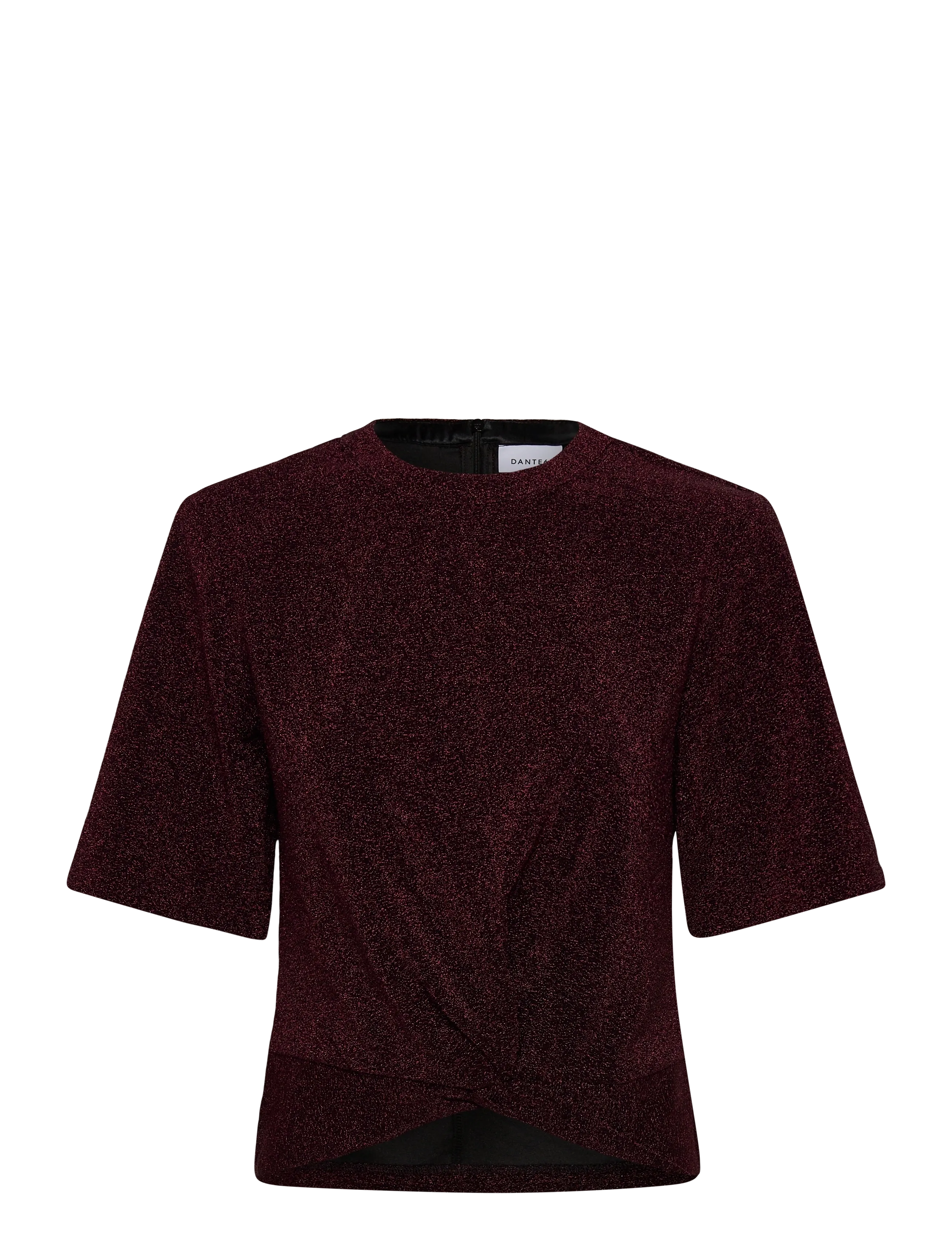 Dante6 Dante6-Fantina lurex top - Riided - DARK CHERRY / burgundy