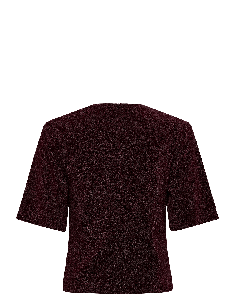 Dante6 - Dante6-Fantina lurex top - t-särgid - dark cherry - 2