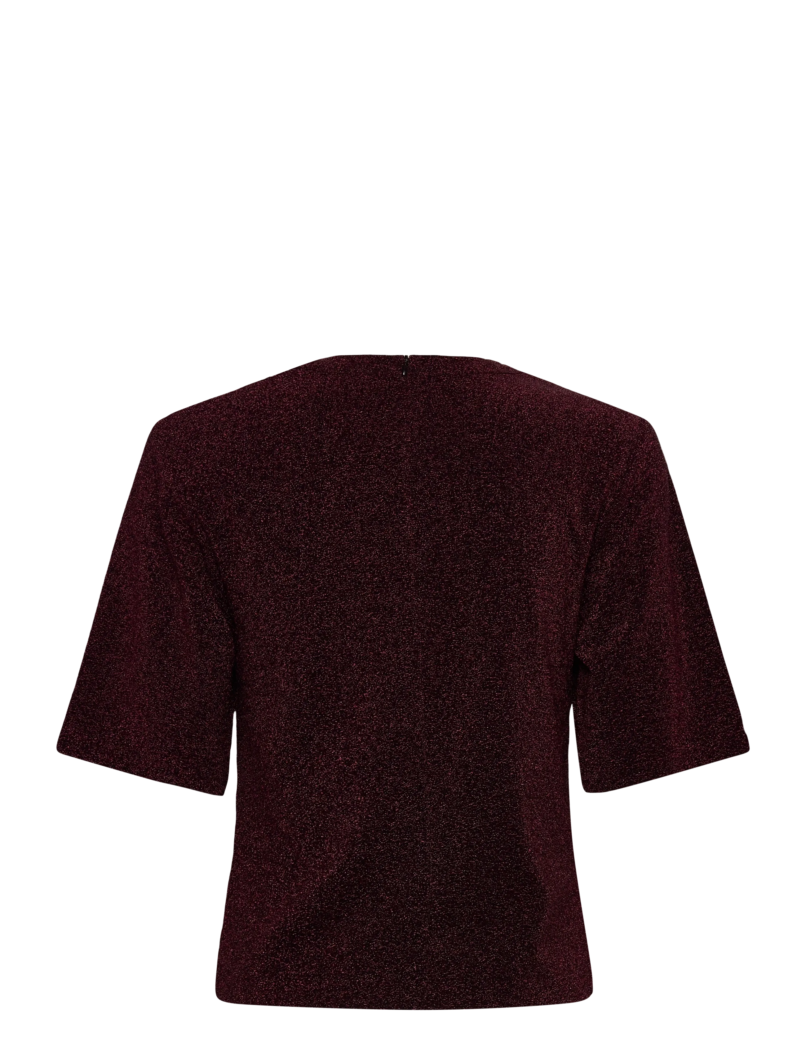 Dante6 - Dante6-Fantina lurex top - t-shirts - dark cherry - 2