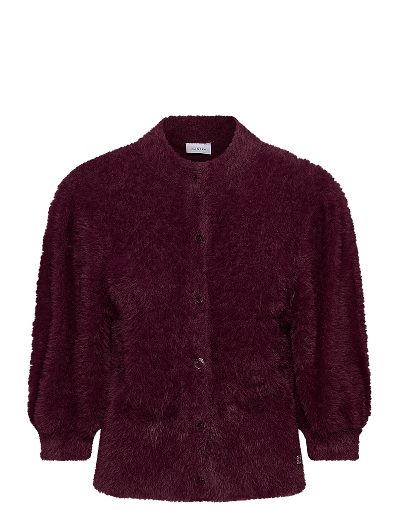 Dante6 - Dante6-Meganne cardigan - koftor - mulberry red - 0