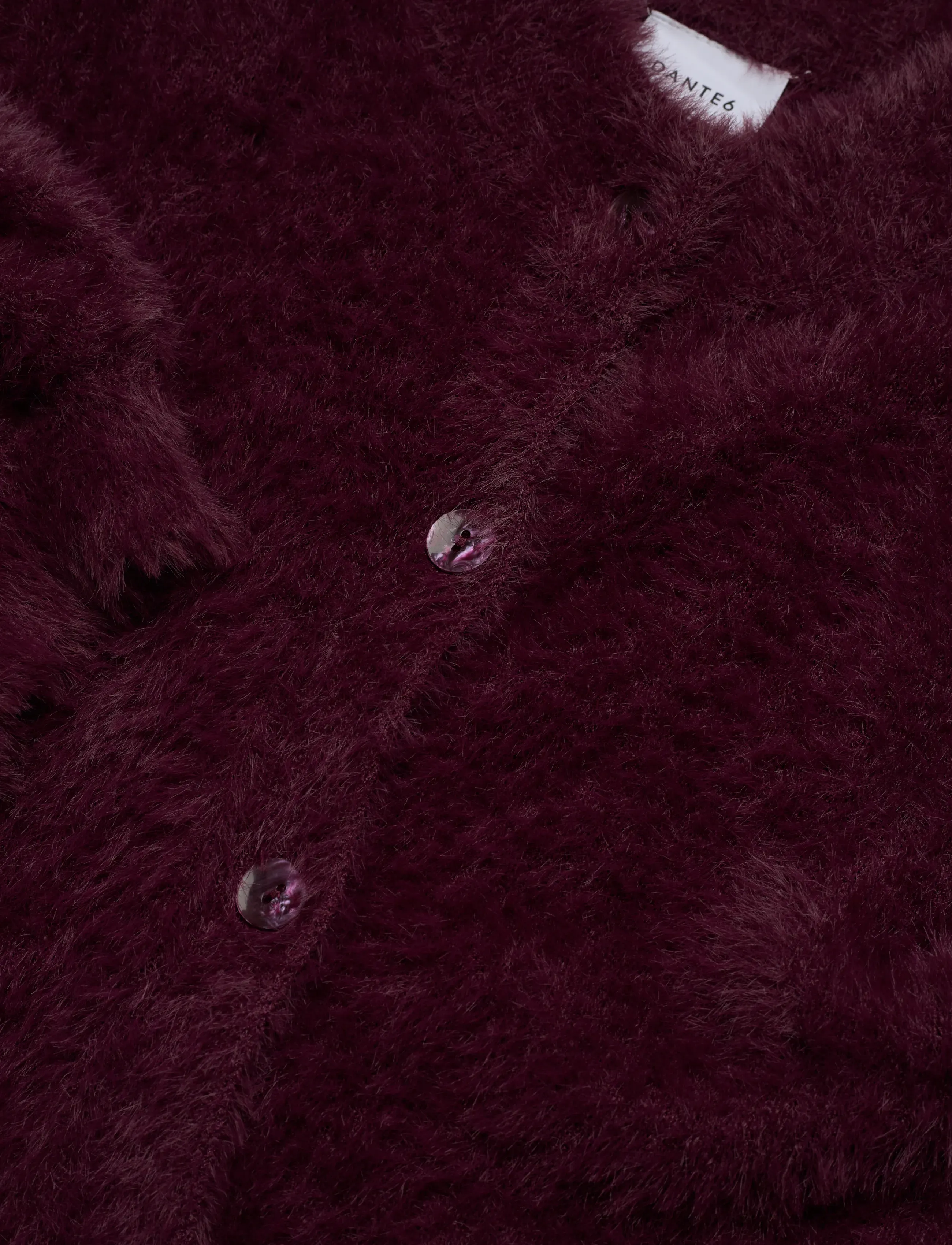 Dante6 - Dante6-Meganne cardigan - cardigans - mulberry red - 5