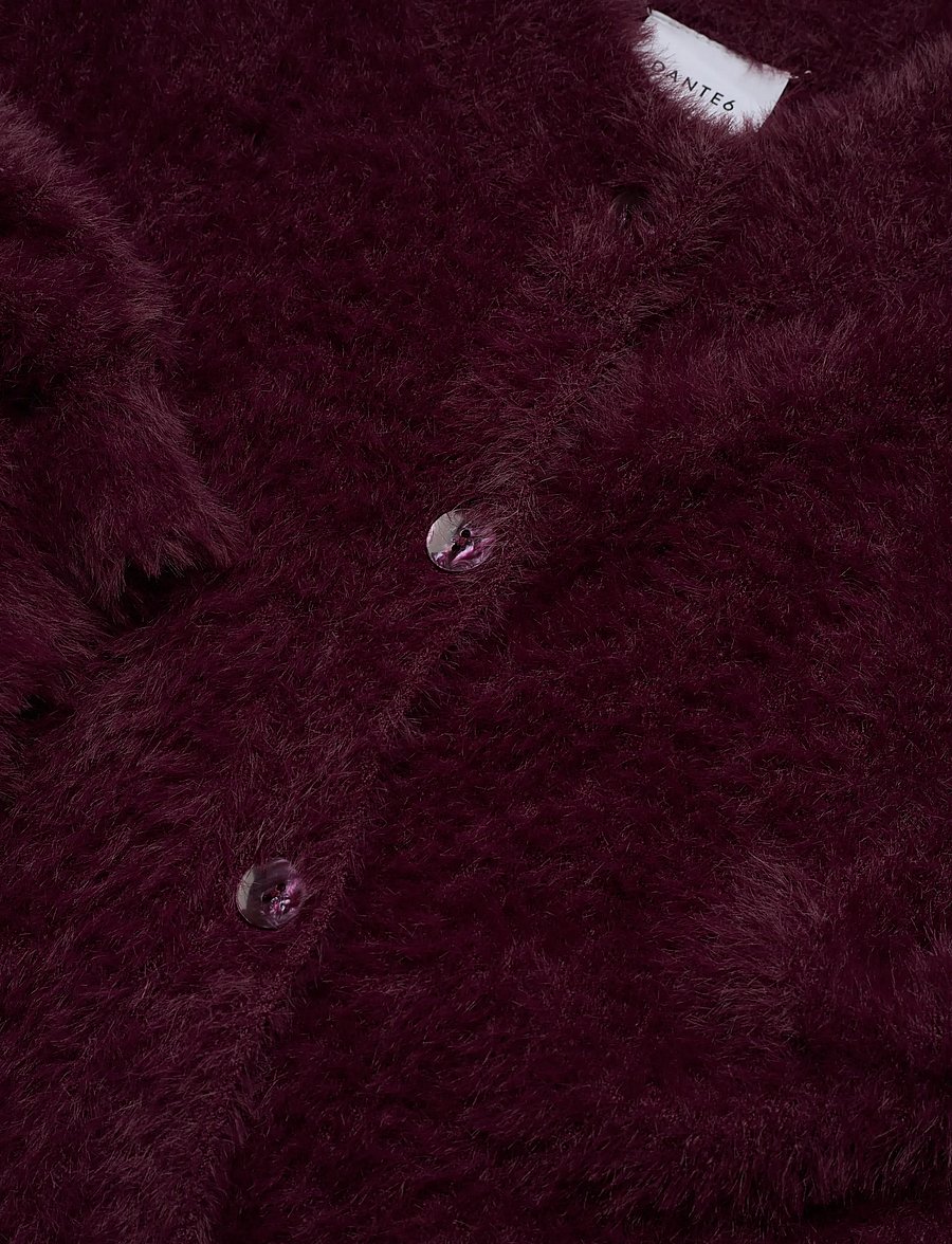 Dante6 - Dante6-Meganne cardigan - cardigans - mulberry red - 5