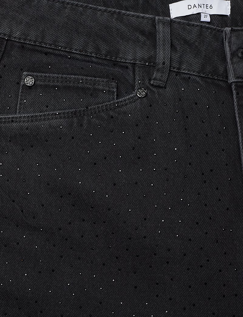 Dante6 - Dante6-Gaia rhinestone jeans - barrel jeans - washed black - 2