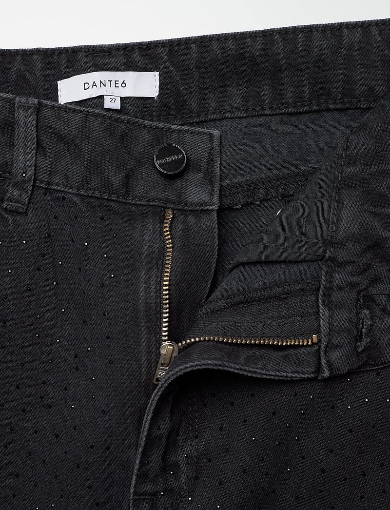 Dante6 - Dante6-Gaia rhinestone jeans - barrel jeans - washed black - 3