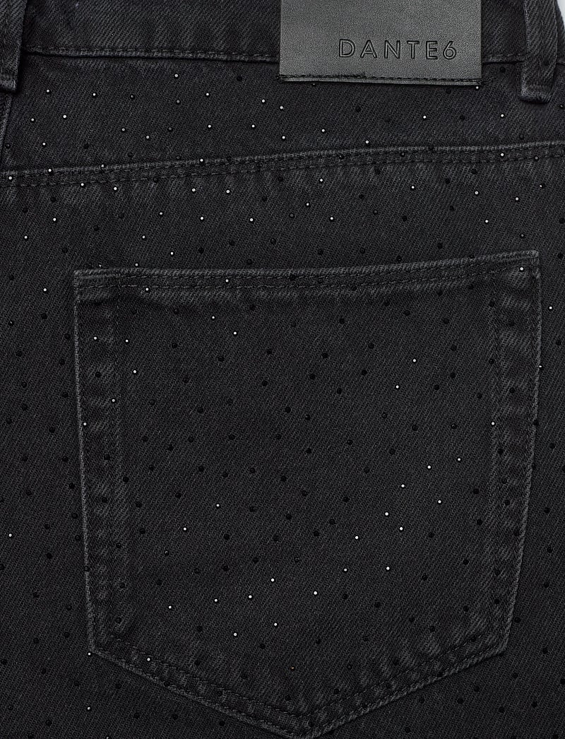 Dante6 - Dante6-Gaia rhinestone jeans - barrel jeans - washed black - 4