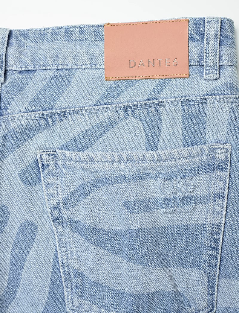 Dante6 - Dante6-Nuit wide leg printed jeans - hosen mit weitem bein - skywash blue - 4