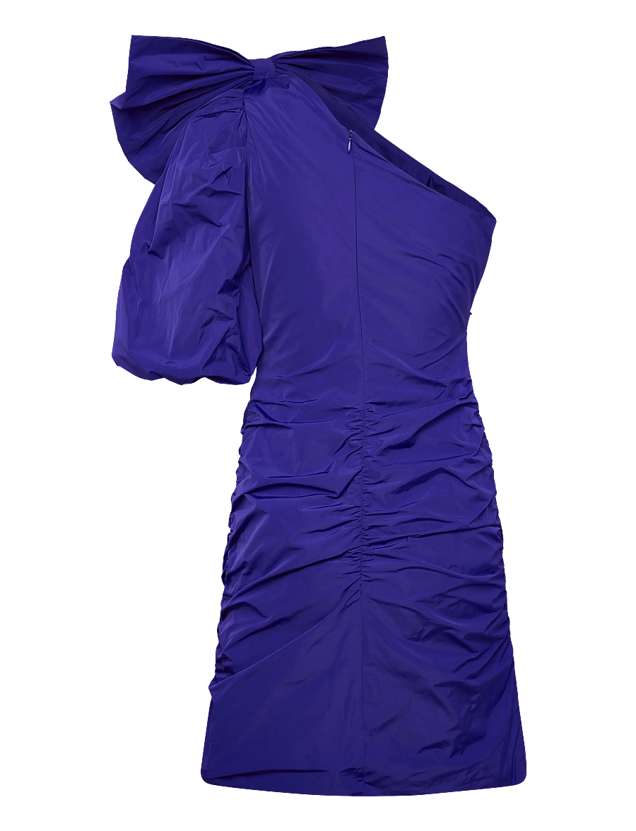 Dante6 - Dante6-Tami draping bow dress - cocktailkjoler - purple eclipse - 1