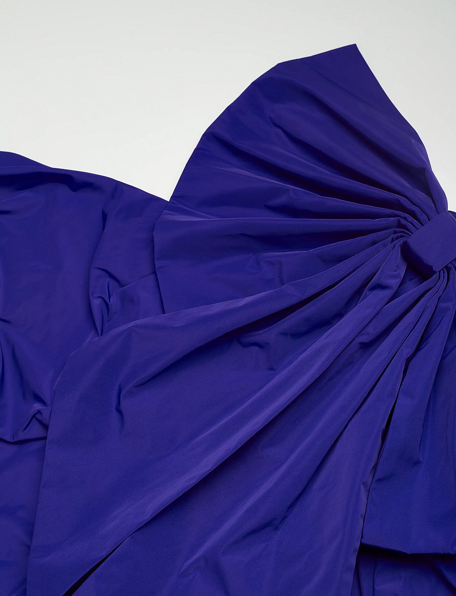 Dante6 - Dante6-Tami draping bow dress - cocktailkjoler - purple eclipse - 3