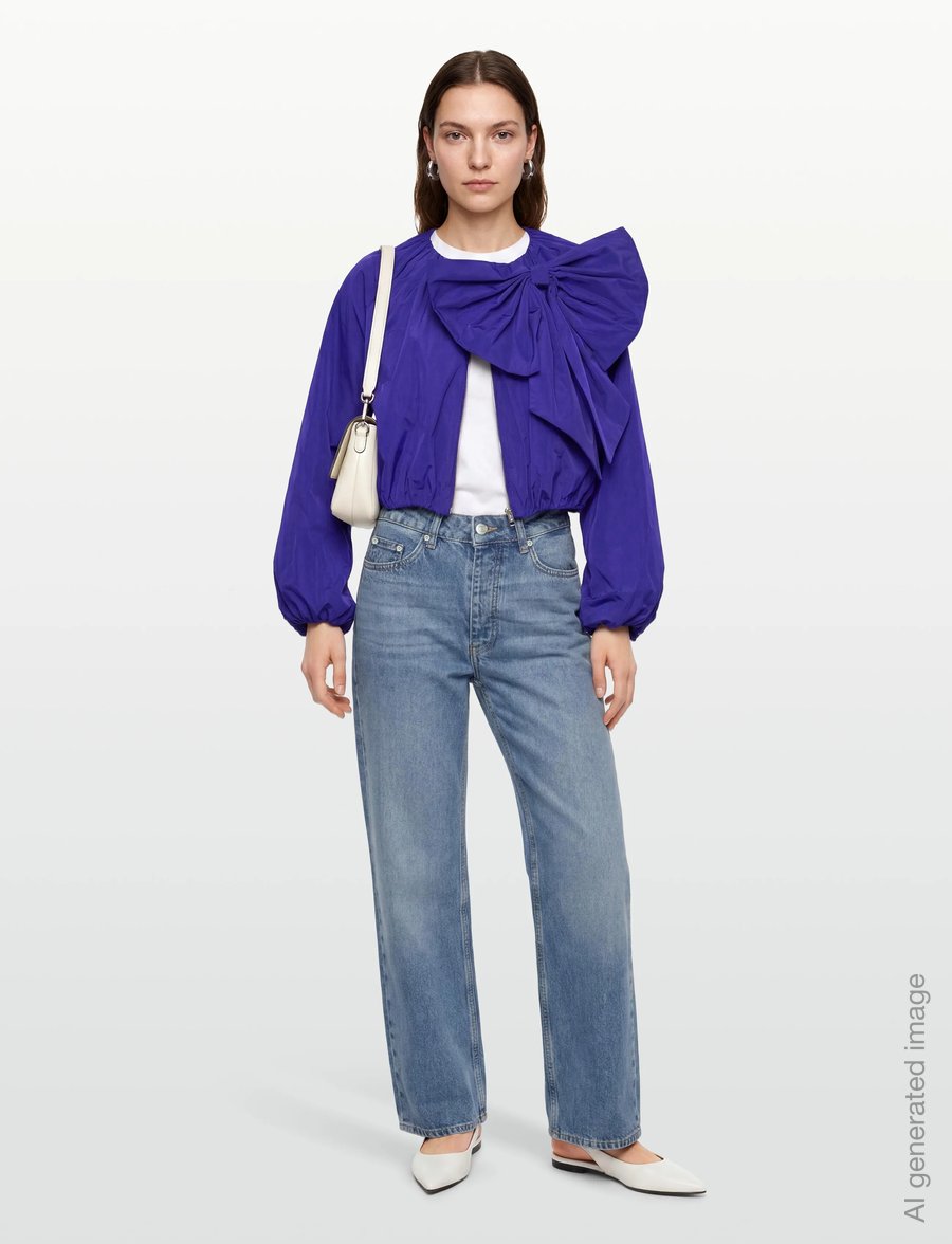 Dante6 - Dante6-Tomomi bow bolero - frühlingsjacken - purple eclipse - 0