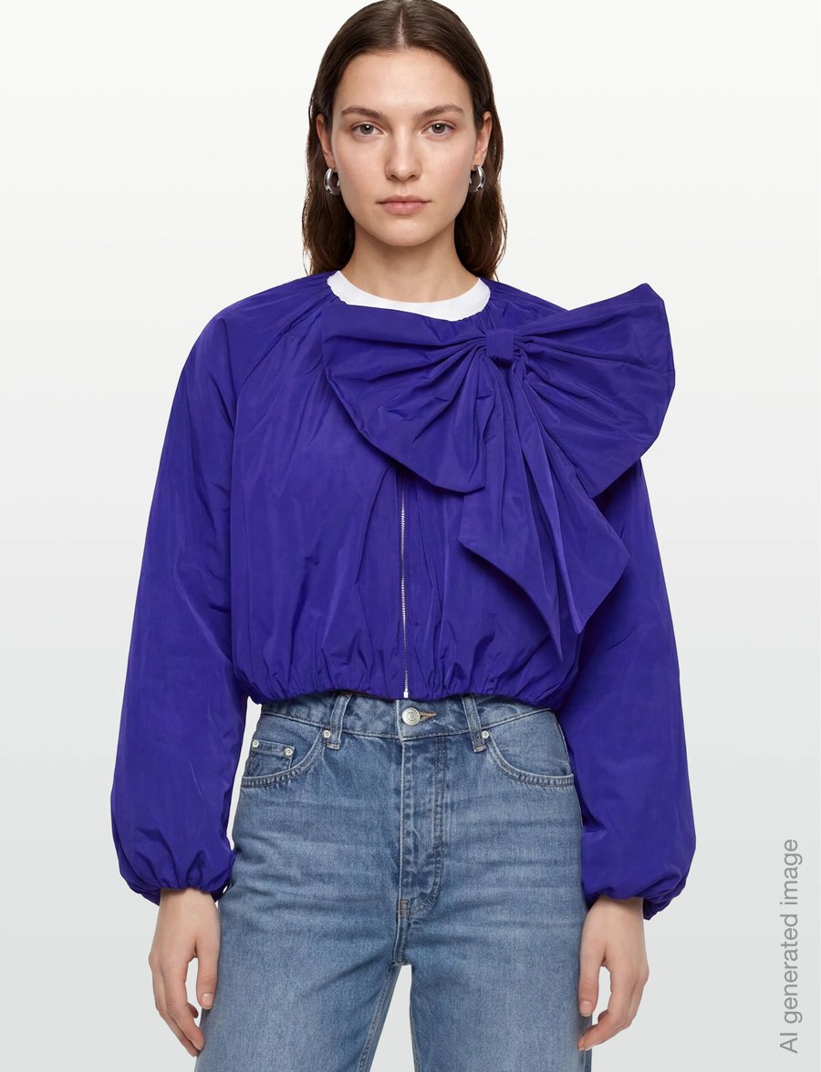 Dante6 - Dante6-Tomomi bow bolero - frühlingsjacken - purple eclipse - 4