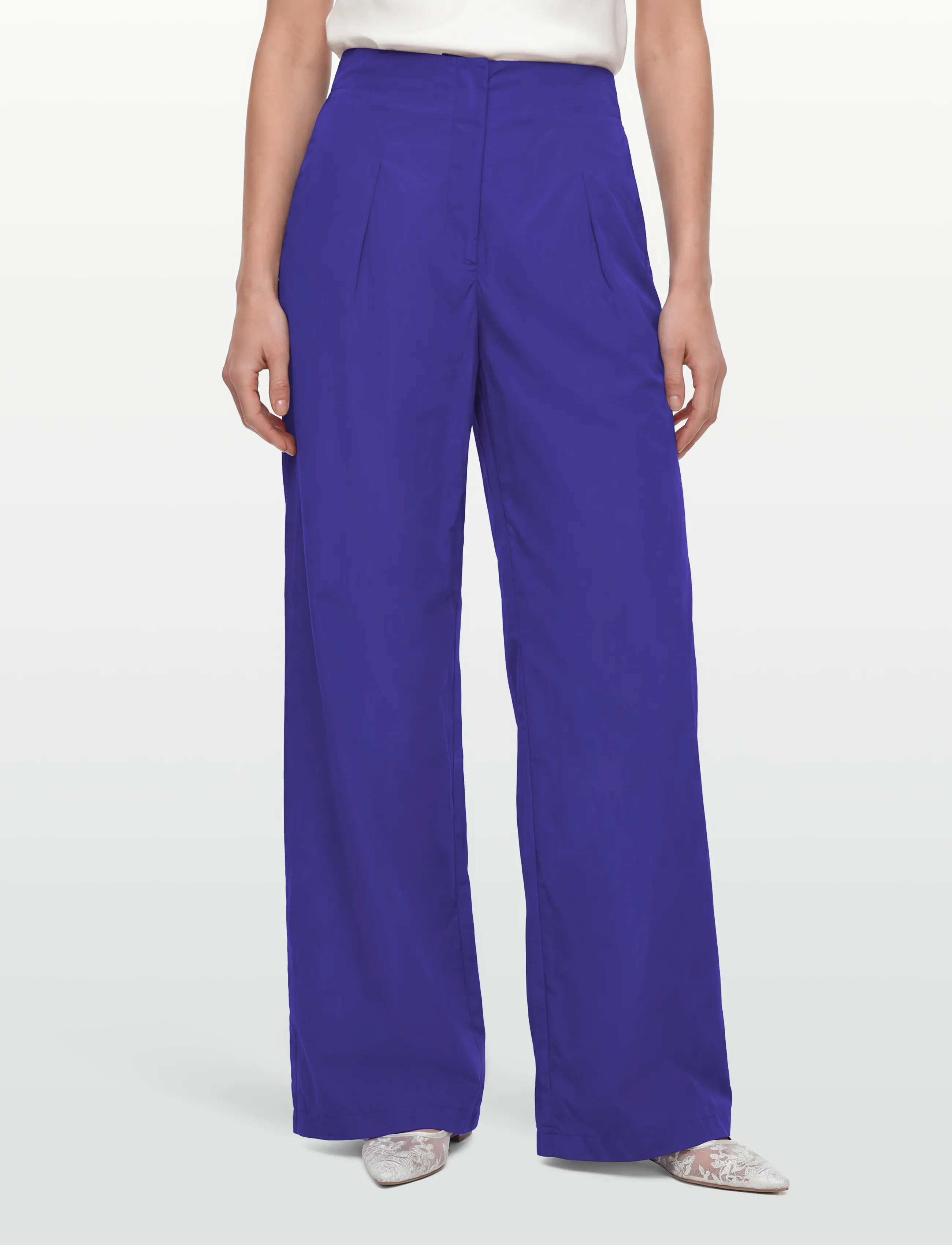 Dante6 - Dante6-Tempest wide leg pants - hosen mit weitem bein - purple eclipse - 3